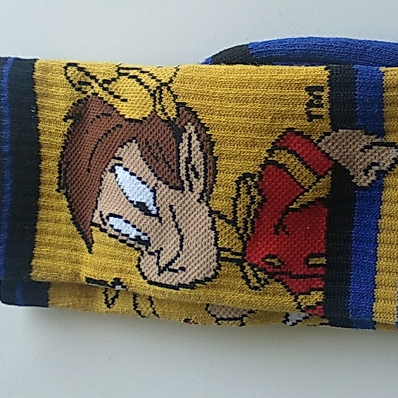 Swag Kellogg's Rice KrispiesMen's crew length socks Size 8-13 New - Picture 2 of 5